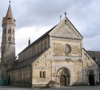 Romanische St. Johanniskirche in Schwäbisch Gmünd