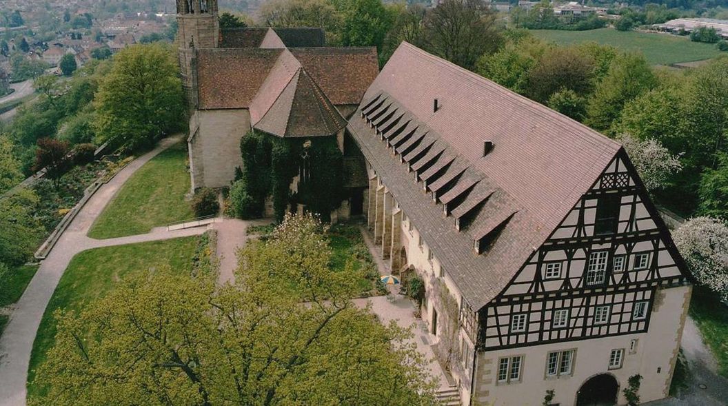 Luftaufnahme von Kloster Lorch