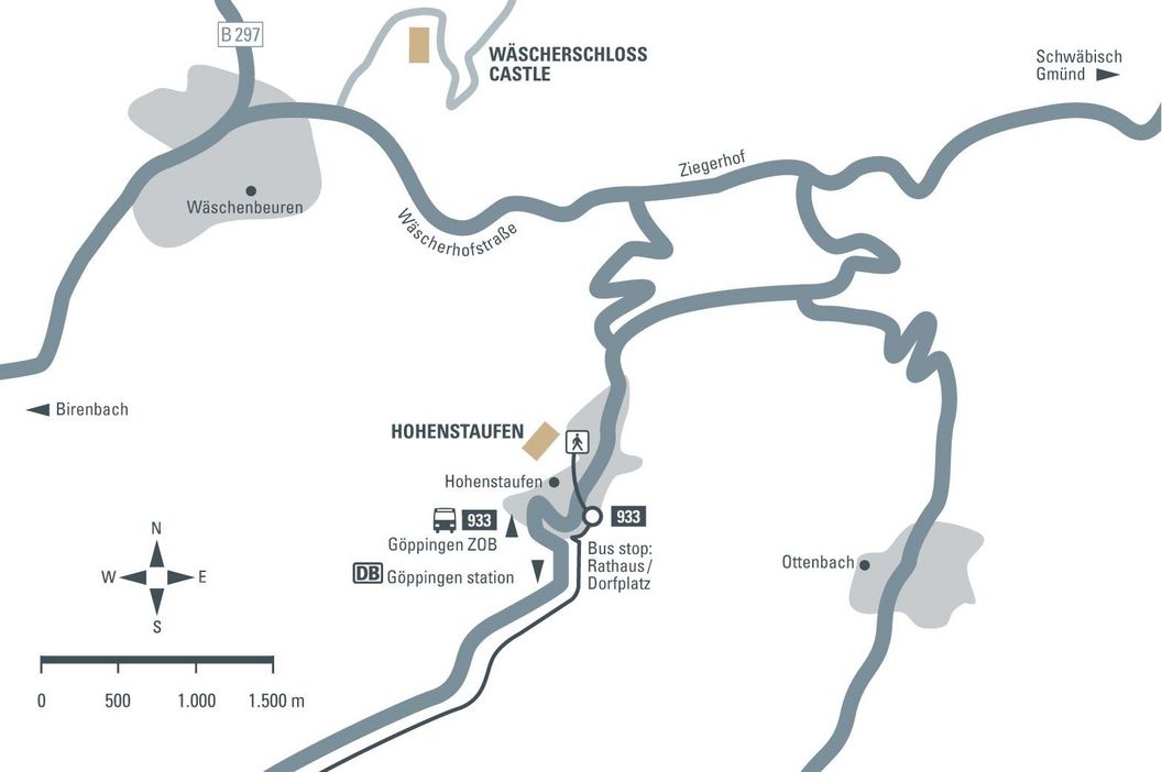How to get to Hohenstaufen