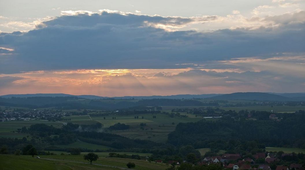 Panoramabild des Hohenstaufen