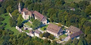 Monastère de Lorch, Vue aérienne